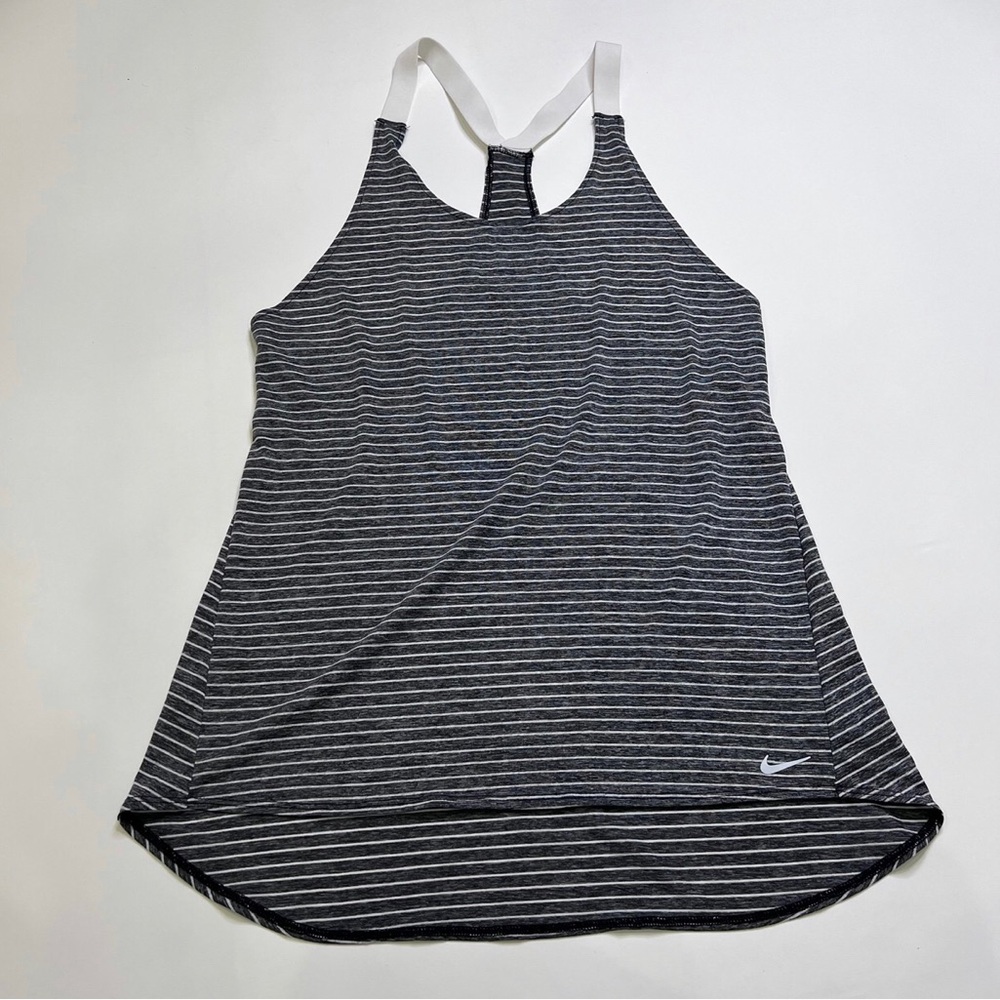 Nike Women's Striped Racerback Tank Top Medium